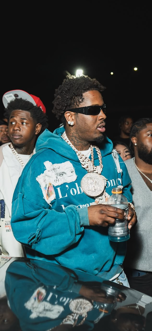 Blue Raspberry Patch Hoodie