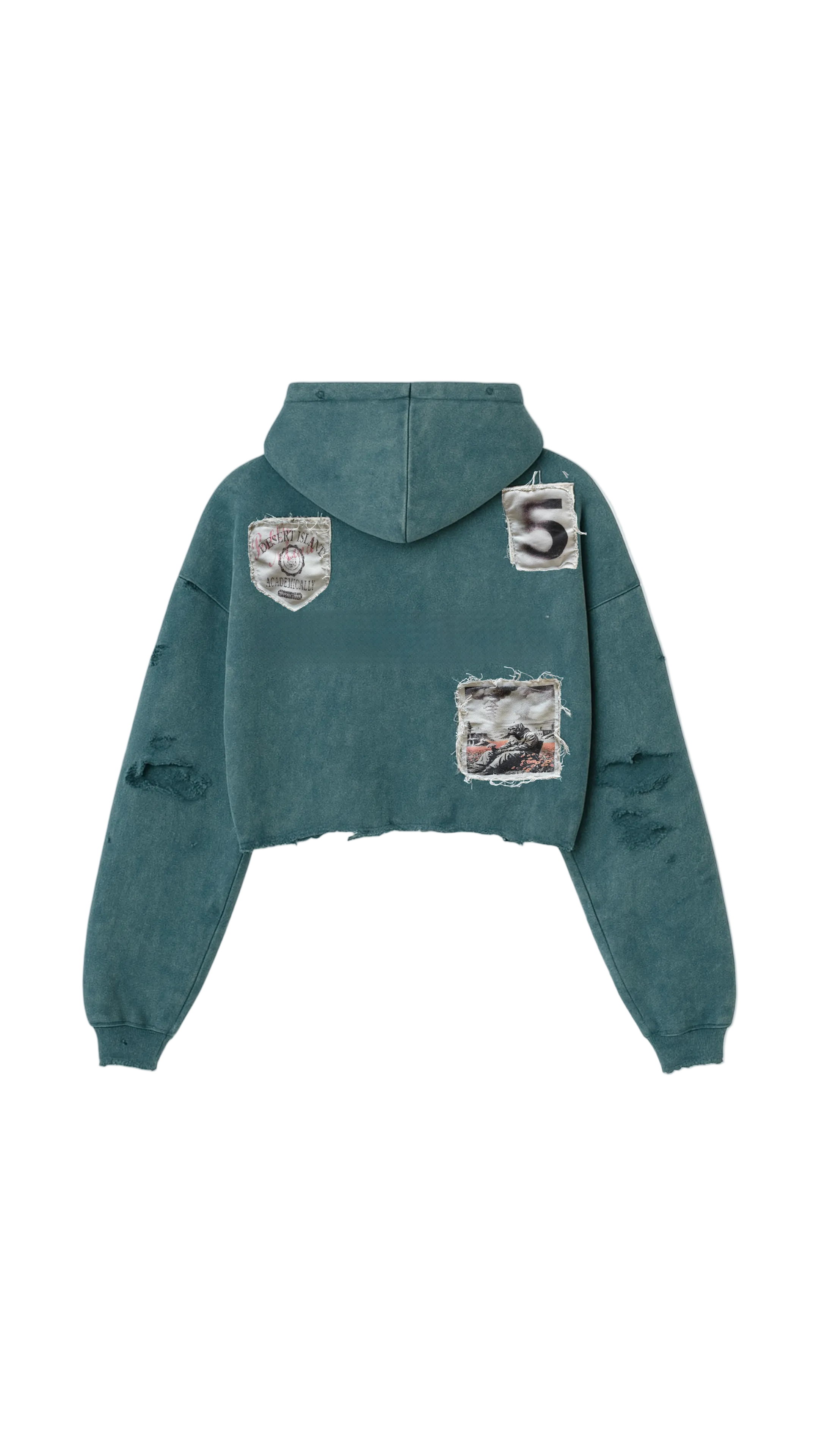 Blue Raspberry Patch Hoodie